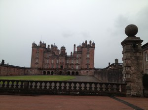 Drumlanrig Castle in the south of Scotland